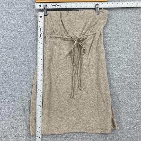 Ambiance Apparel Dress Womens Small (Chico) Beige Strapless Empire Built In Bra - Picture 6 of 9